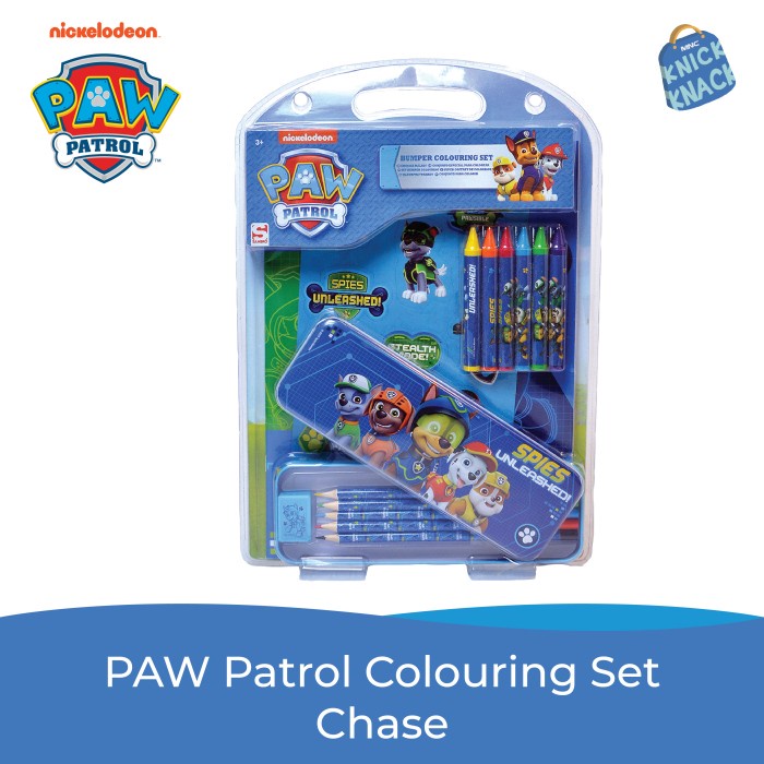 

(TERLARIS) PAW Patrol Colouring Set-Chase