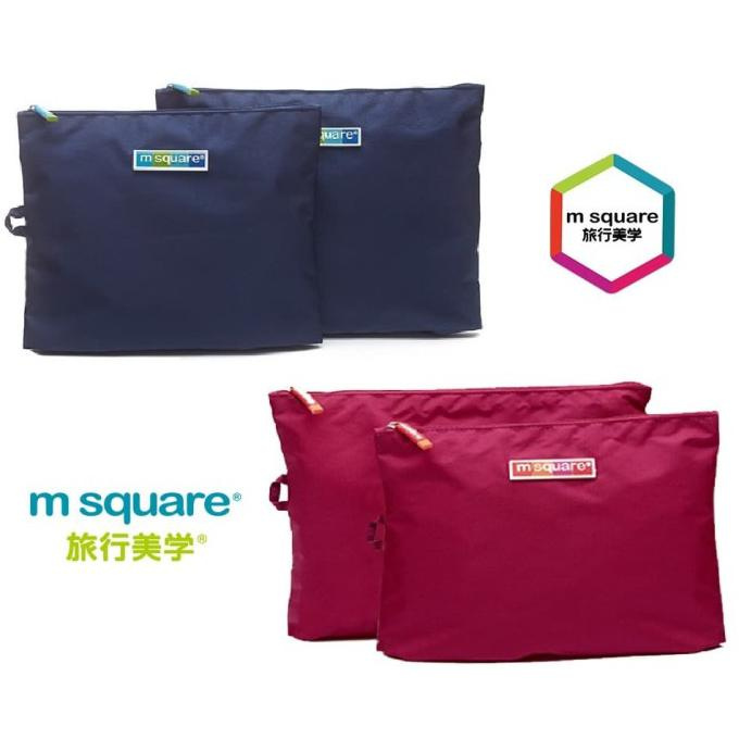 

Hemat Tas Serbaguna 2 In 1 M Square Bt-Ii Dual Set Bag - Biru Trendi