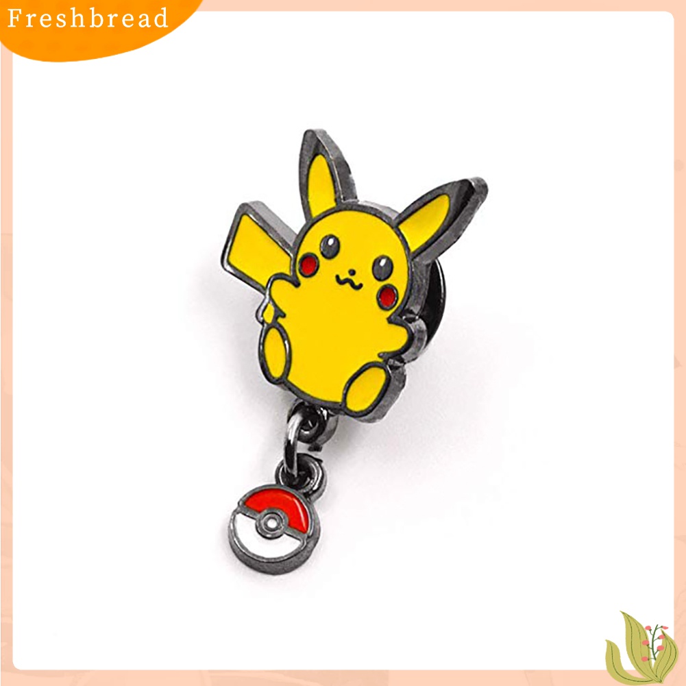 [ TERLARIS]Metal Mini Unisex Pikachu Pokemon Brooch Pin Scarves Shawl Clip Badge Decor