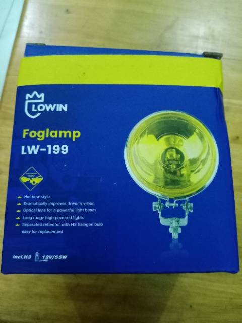 MINI FOG LAMP MOBIL - UNIVERSAL LW-199  MEREK LOWIN 3.5&quot; 12VOLT