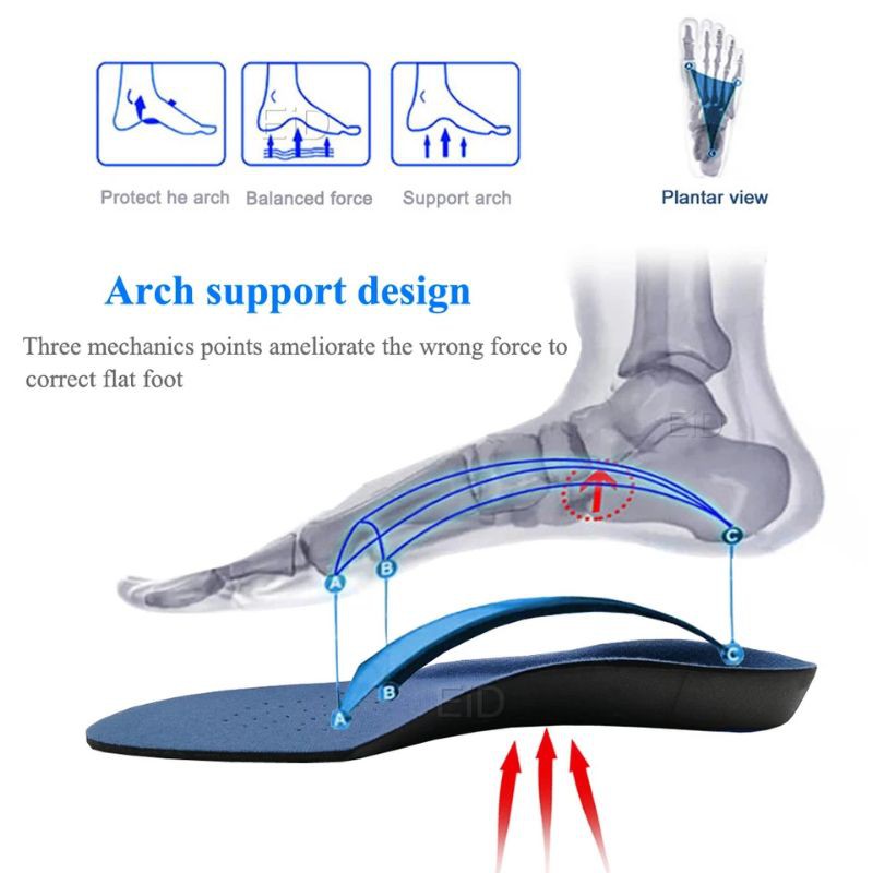 INSOLE FLAT FOOT SOL SEPATU KAKI DATAR SOL SEPATU PRIA ALAS SEPATU PRIA INSOLE ARCH SUPPORT