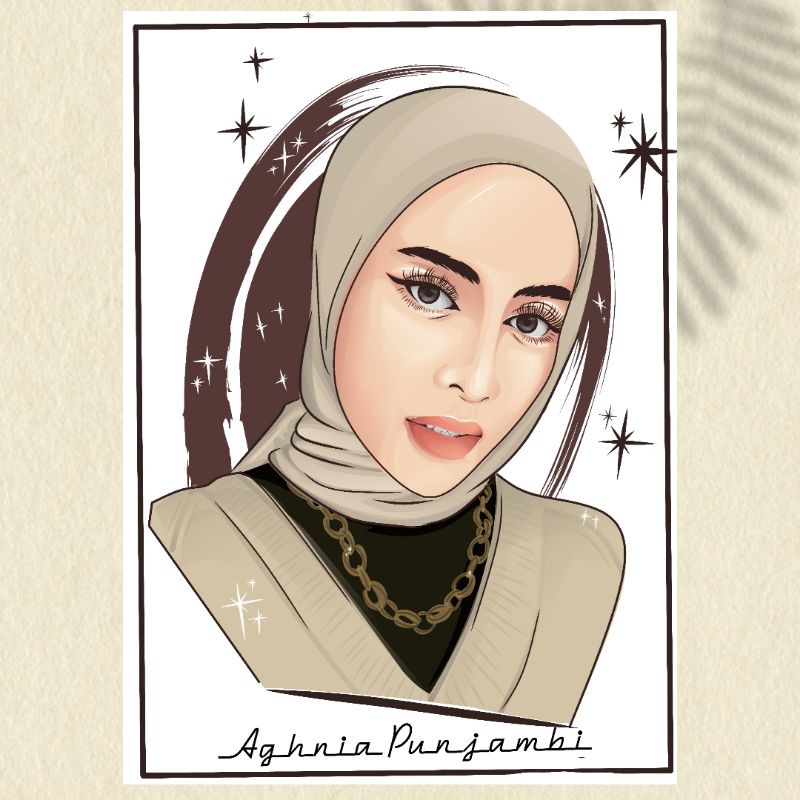 Vector Wajah Ilustrasi wajah Gambar Kartun Karikatur Kado Ultah (Softfile)