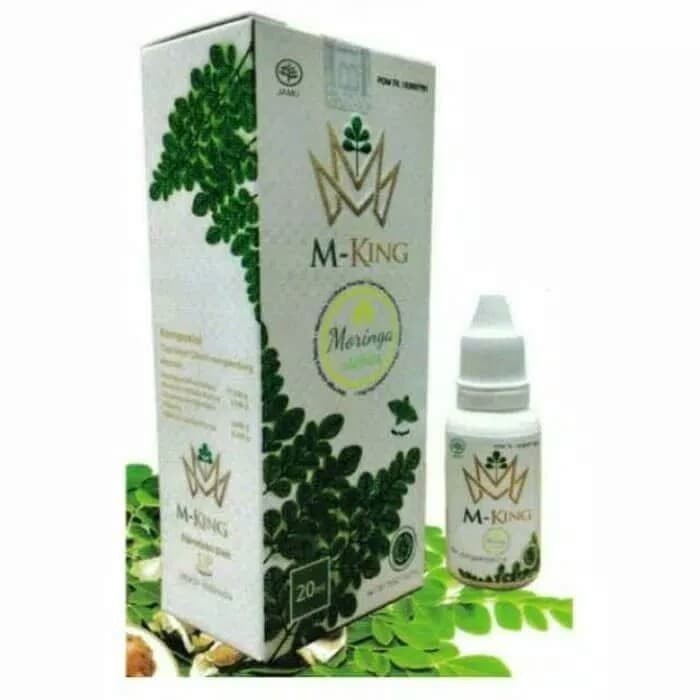 M King M-king Moringa Jamu tetes Asli Original