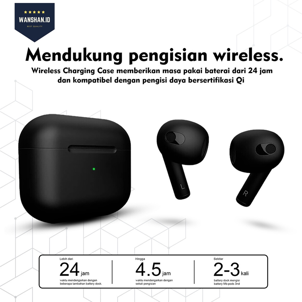 [WS]_Pods_Gen3 Black Edition Wireless Charging Final Upgrade + IMEI / Serial Number Valid + Spatial Audio