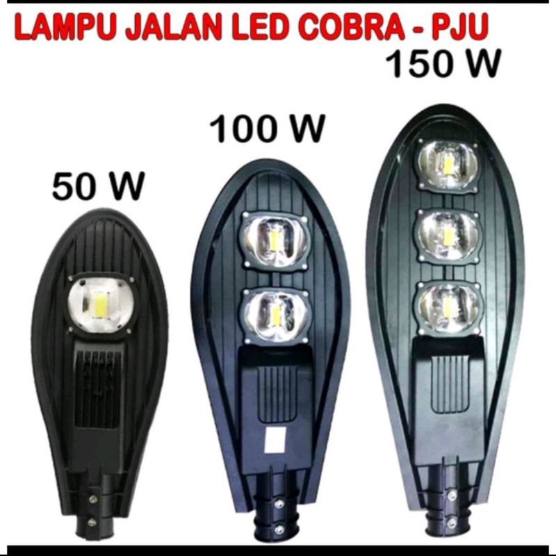 lampu jalan pju 50w 100w 150w 150 100 50 watt led pju street light street light led pju led cobra sm