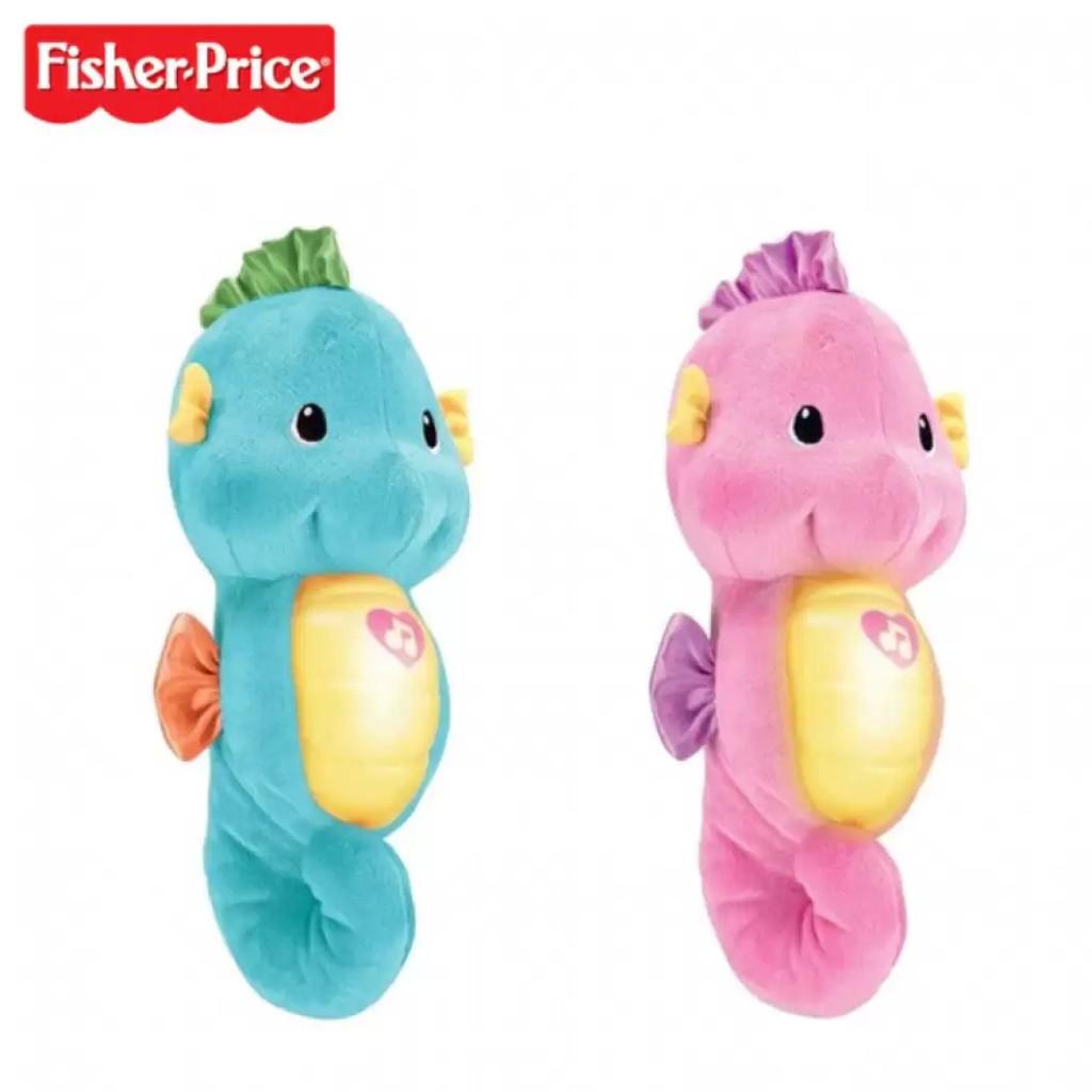Fisher Price Soothe and Glow Seahorse Boneka Kuda Laut Fisher-Price