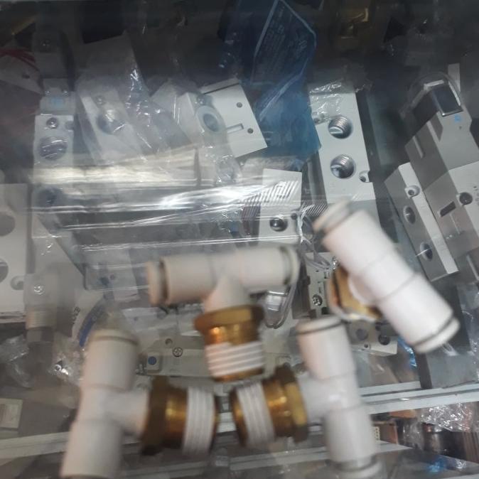 FITTING TEE 8MM X 3/8" KQ2T08-03 SMC teknikpn34 Ayo Beli