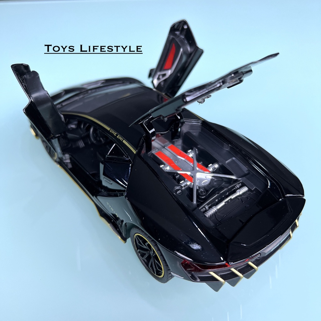 Mainan Mobil Che Zhi Diecast Lamborghini Centenario Skala 1:24