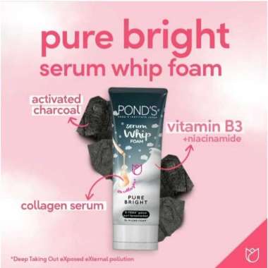 POND'S Serum Whip Foam Pure Bright Sabun Wajah