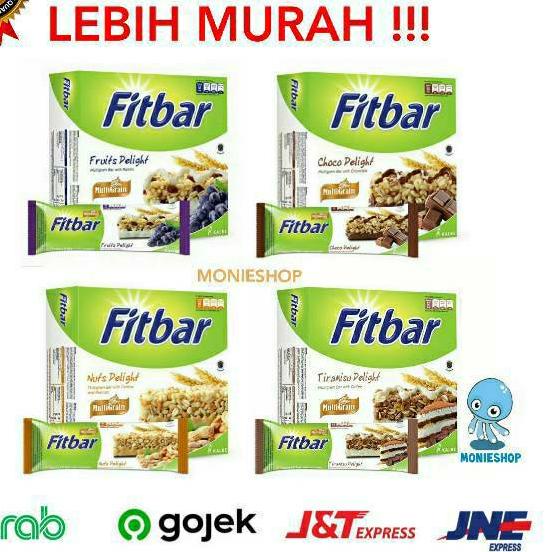 

Terbaru 5.5 FITBAR 5X22gr tiramisu coklat nuts fruit