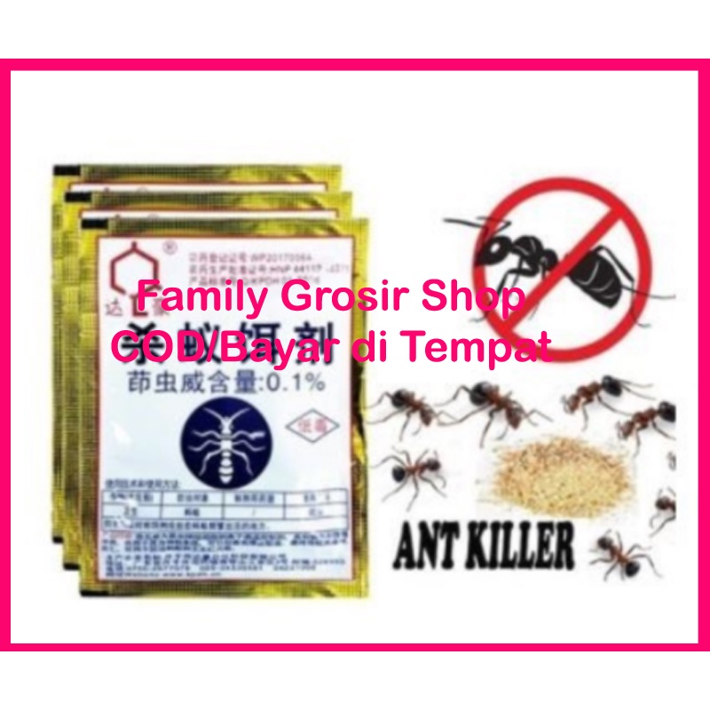 Racun Semut MieJiQing / Mie Ji Qing Pembasmi Semut / Ant Killer / Pembasmi Semut Murah