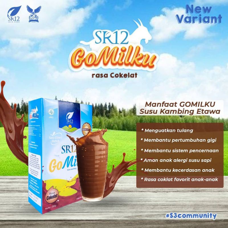 

Susu Kambing / Gomilku SR12 g / Susu Kambing Etawa
