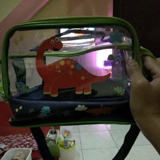 Tas Bekal Besar Satu Seleting Tas Bento Spiderman Little Star Simba Sekolah Anak Lunch Box Bag