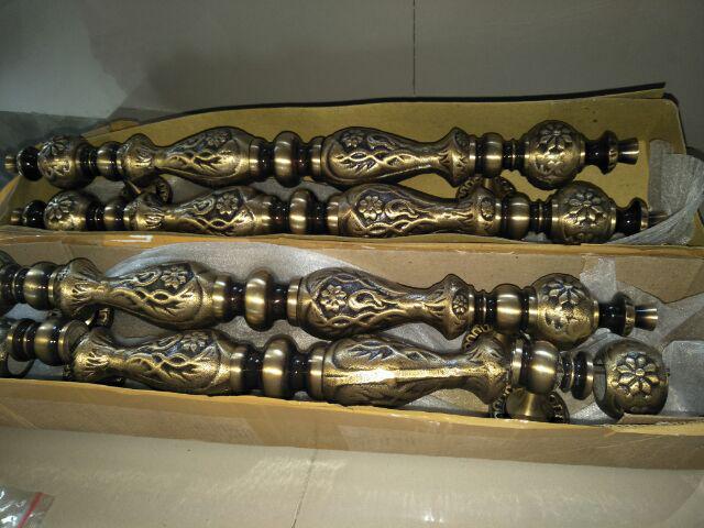 Pull Gagang Handle Pintu Rumah Kuningan Antik