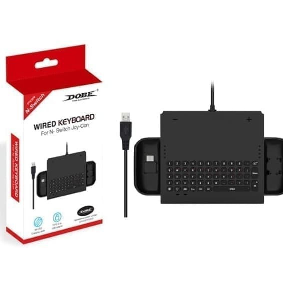 Dobe Wired Keyboard For Nintendo Switch Joy-Con TNS-1777