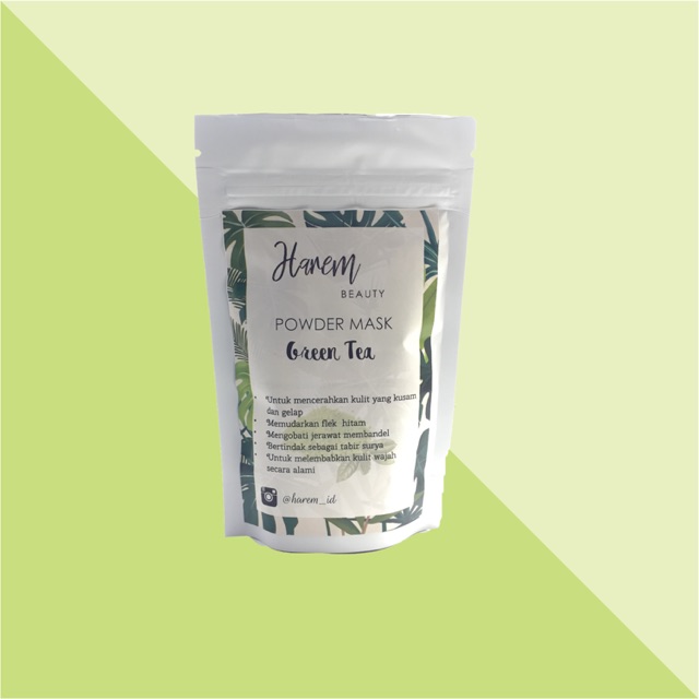 Greentea Mask Masker Greentea Masker Anik Masker Bubuk Indonesia