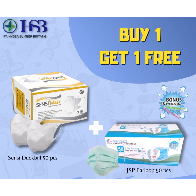 MASKER SENSI DUCKBILL