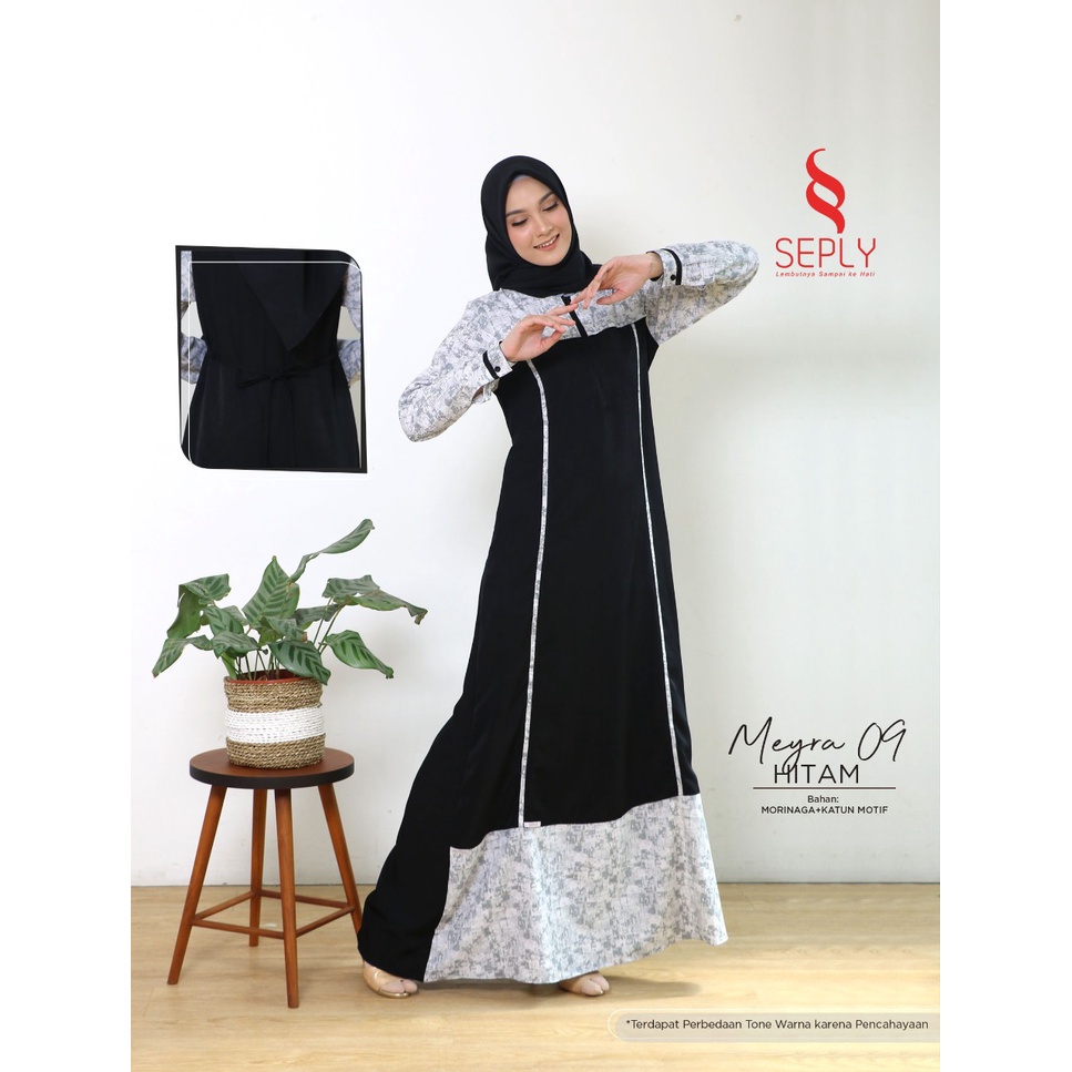 GAMIS SEPLY MEYRA 09 GAMIS DEWASA GAMIS REMAJA FASHION MUSLIM