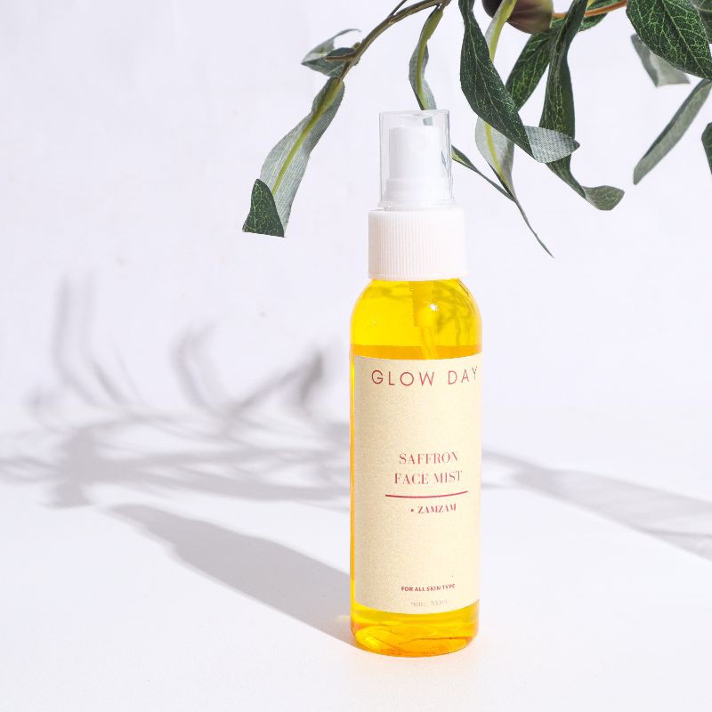 (COD)Face Mist Saffron 100% saffron premium&zamzam water facemist toner