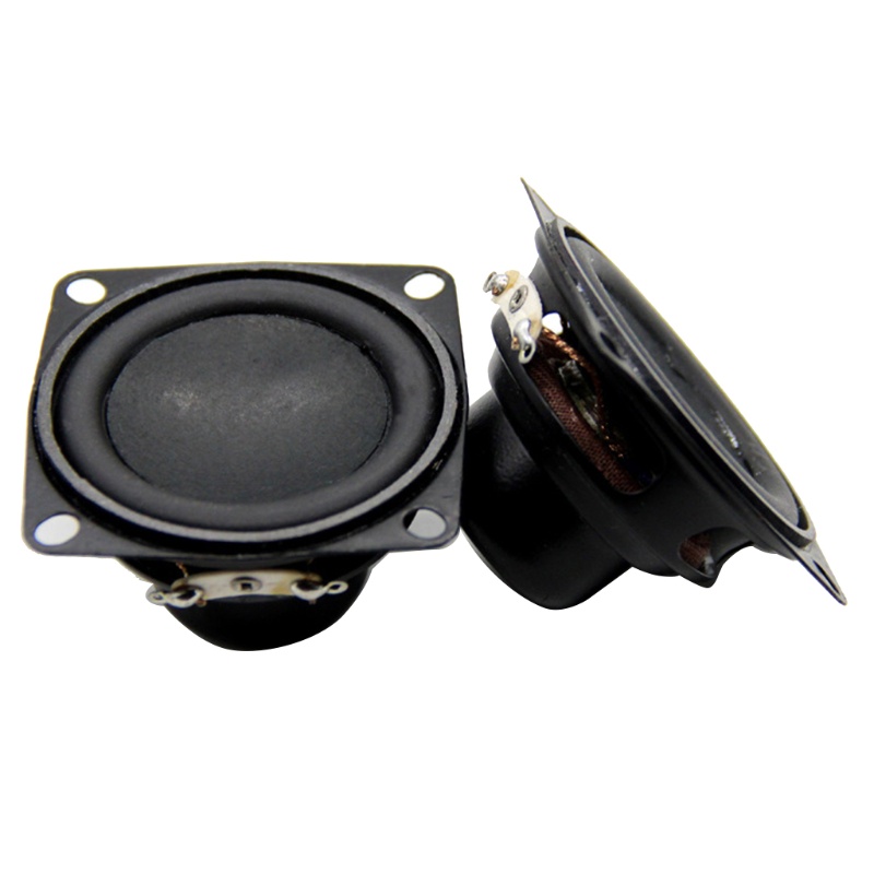 Btsg 1 Pasang Speaker Bass Multimedia Magnetik 4 Ohm 10W Dalam 53mm 2 &quot;