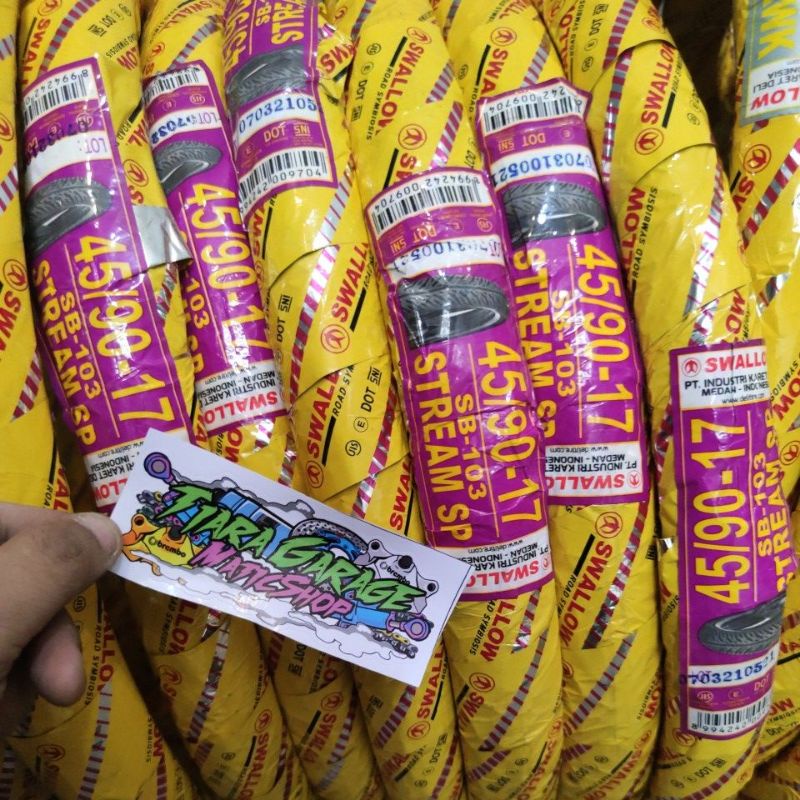 Ban swallow ukuran 45/90-17