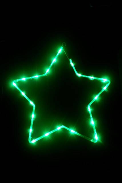 Star Light - Lampu LED Bintang (Warna-Warni/Putih/Hijau)