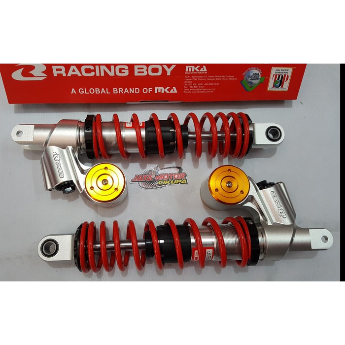 Barang Berkualitas Shock RCB SB3 tabung bawah Yamaha NMAX warna Merah racing balap motor kencang