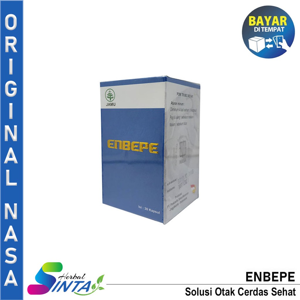 ENBEPE - VITAMIN ANAK - Nutrisi Kecerdasan Otak - Original NASA