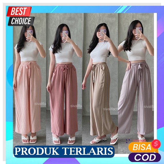 Celana Panjang Wanita Kekinian Celana Panjang Wanita Jumbo Celana Panjang Wanita Celana Bahan Kain K