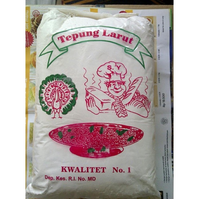 

TERBARU Arrowroot flour/tepung garut/tepung larut/tepung angkrik