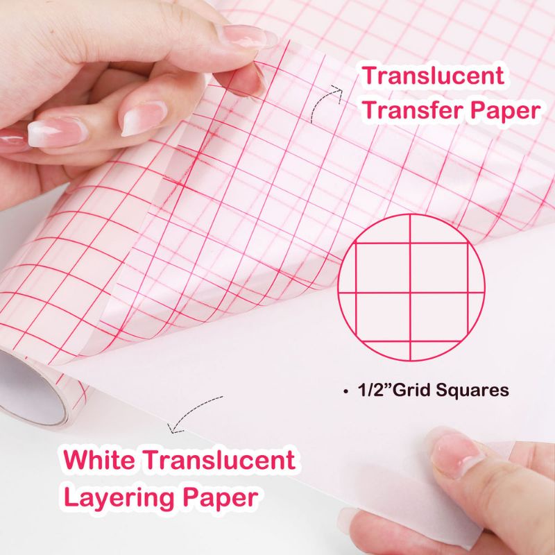 

Decoreating | Transfer Tape for Craft Vinyl Premium Adhesive Sticker by Teckwrap