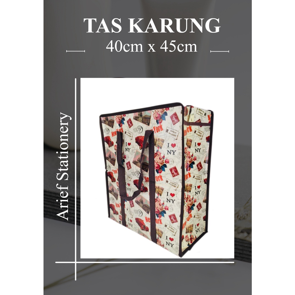 Tas Karung/Tas Serba Guna/Tas Laundry Ukuran 40 x 45 cm