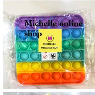 POP IT FIDGET PUSH UP POP ITS BUBBLE STRESS RELIEF BUBBLE SENSORY POP IT VIRAL TIKTOK-POP IT KOTAK abcd