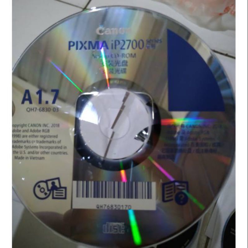 SOFTWARE PRINTER CANON IP2700 ORI