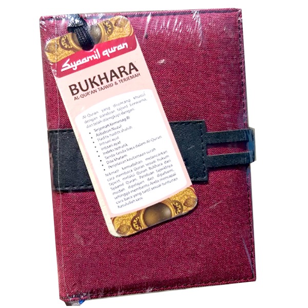 Al quran bukhara A6/HC kanvas terjemah tajwid