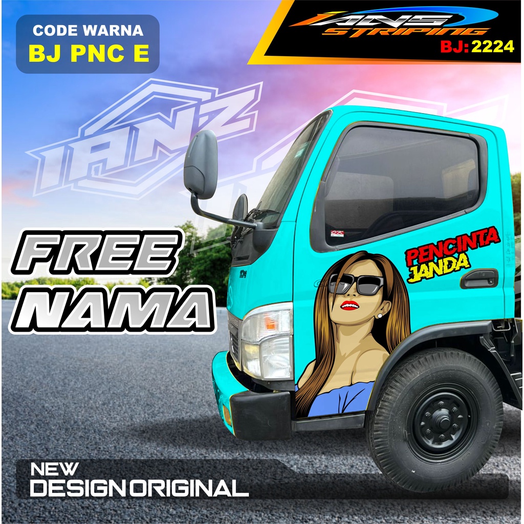 DECAL STICKER PINTU TRUK FUSO RAGASA / DECAL PINTU DUMTRUK  / STIKER MOBIL TRUK / STIKER PINTU TRUK KEREN