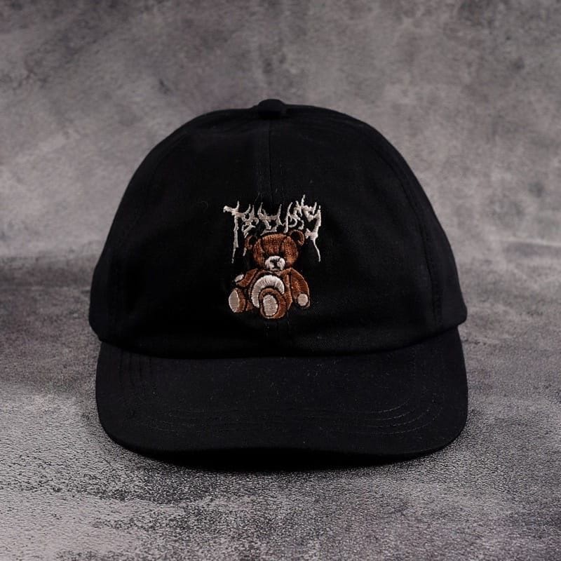 PERANG_STORE2 Topi Import Pria/Wanita Topi Baseball Bordir Bear Topi Beruang Topi Teddy Bear Topi Model Terbaru Topi Bordir Topi Terbaru 2022 Topi Distro