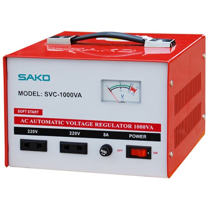 Stabilizer SAKO SVC 1000 SVC-1000 SVC-1000VA Automatic Voltage Regulator SAKO