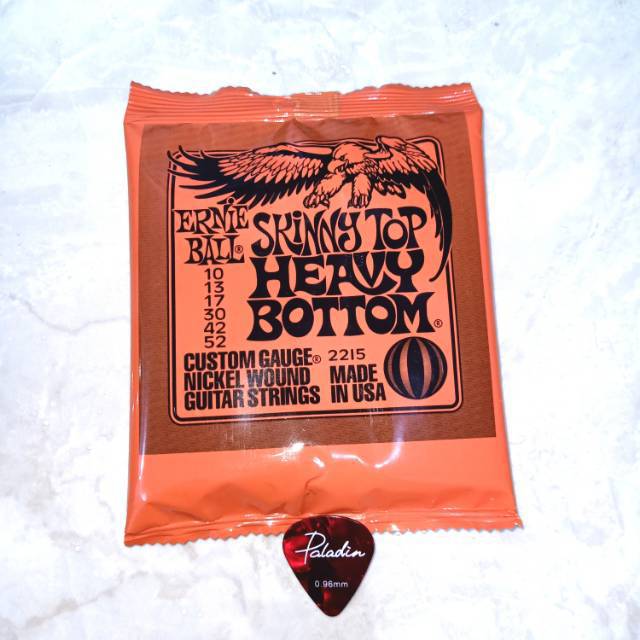 Senar gitar Ernie Ball Eletrik 010 - Ernie Ball Heavy Bottom - Ernie Ball Eletric guitar string