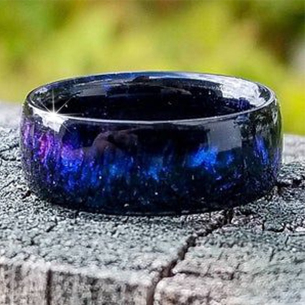 Cincin Kepribadian Warna-Warni Pelangi Gaya Jepang Dan Korea