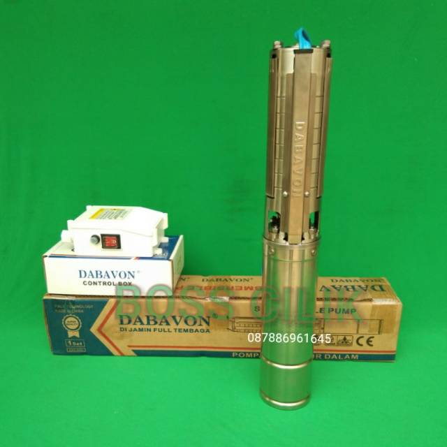 Pompa Air Satelit 4 INCH 0,5 HP 370 WAT DABAVON
