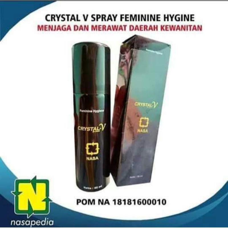crystal v spray feminine hygine