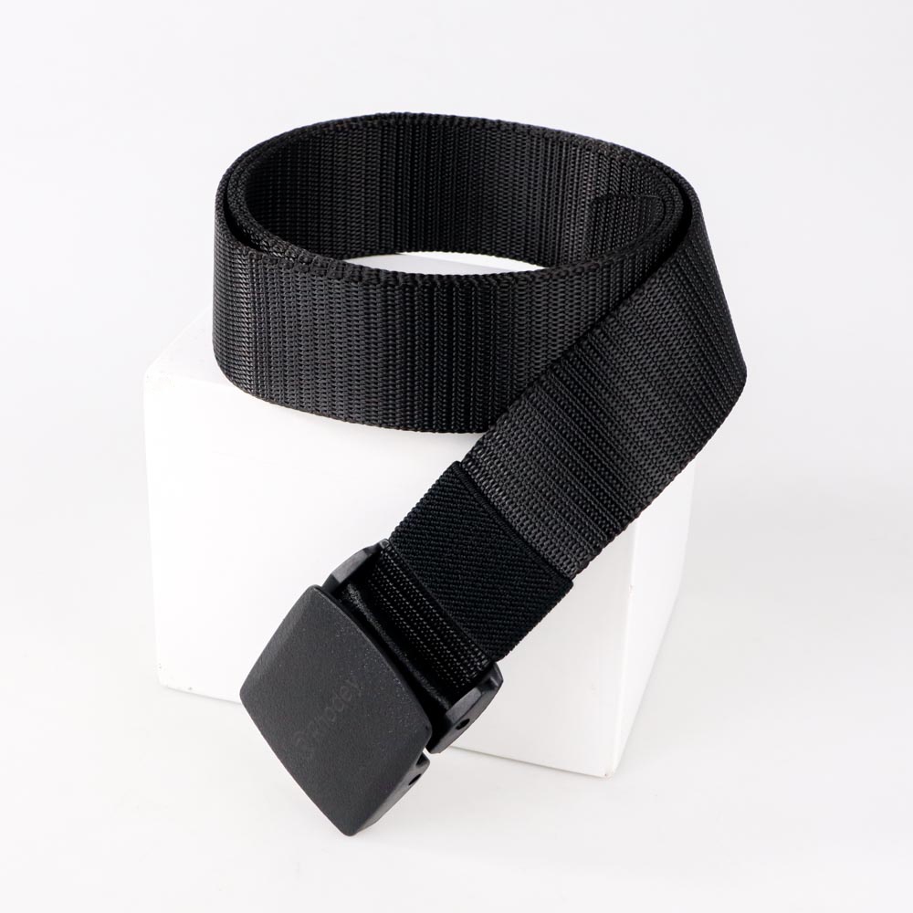 【COD】 Rhodey` Gesper Non-Metal Anti Xray` Tactical Webbing Belt` Sabuk Canvas` Ikat Pinggang Outdoor