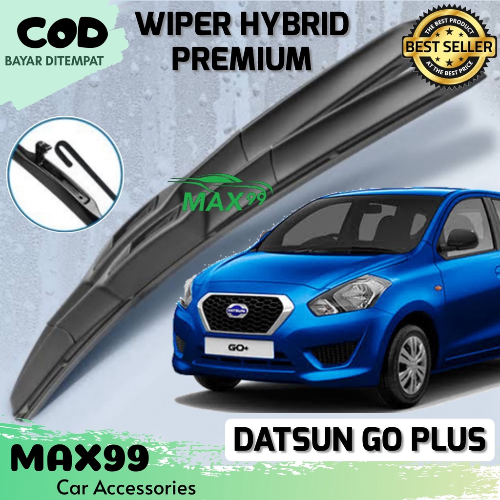 COD - WIPER HYBRID DATSUN GO PLUS / WIPER HYBRID PREMIUM DATSUN GO / WIPER KACA HYBRID DATSUN GO