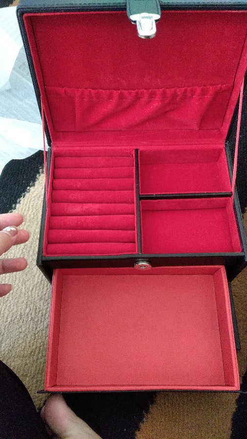 Promo - Kotak Tempat Perhiasan Dan Aksesoris Cincin Gelang Kalung / Jewelry Box Accesories