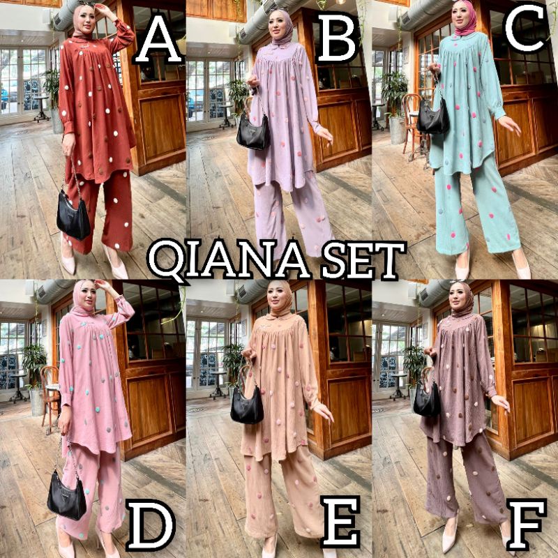 GLAMZ - SETELAN QIANA SET ORI GLZ