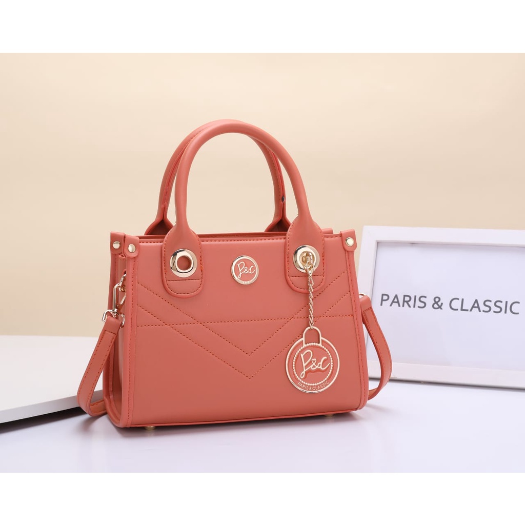 FITBAGS Hand Bag Wanita Tas Import - Paris &amp; Classic 2096