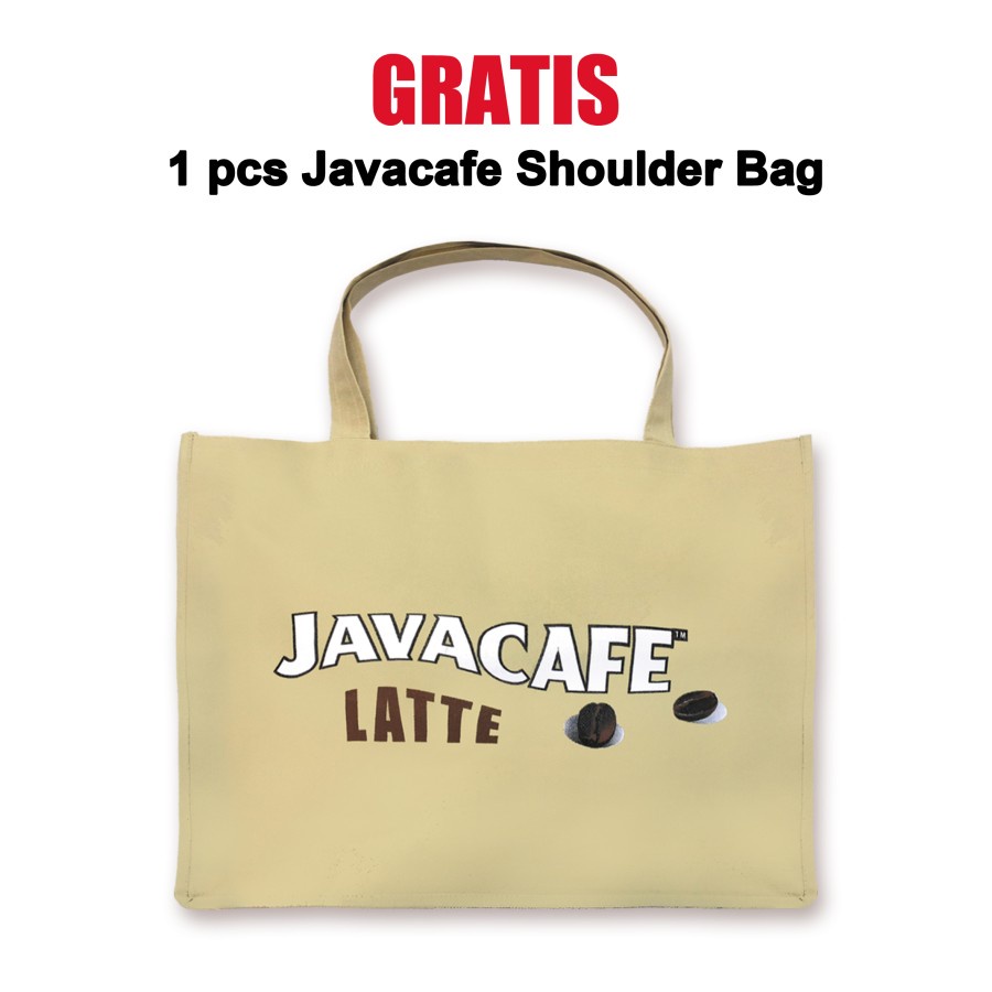 Indocafe Coffeemix &amp; Javacafe Mocha / Latte - Berhadiah Shoulder Bag