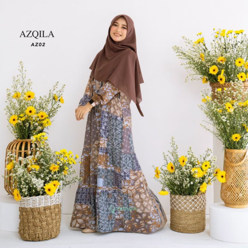 Azqila dress by Greenism