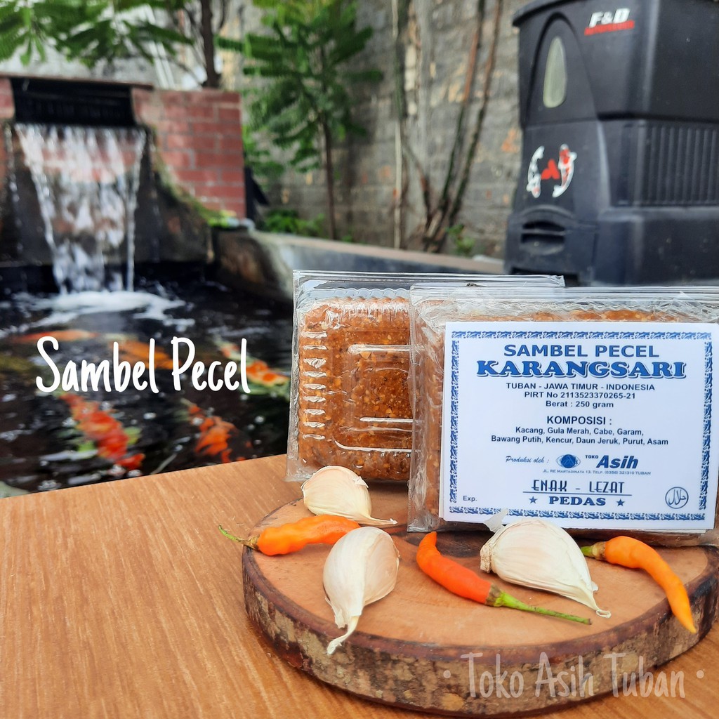 

Sambel Pecel Karangsari / Sambal Pecel Karangsari Toko Asih / Bumbu Sambel Pecel Siap Makan – Khas Tuban